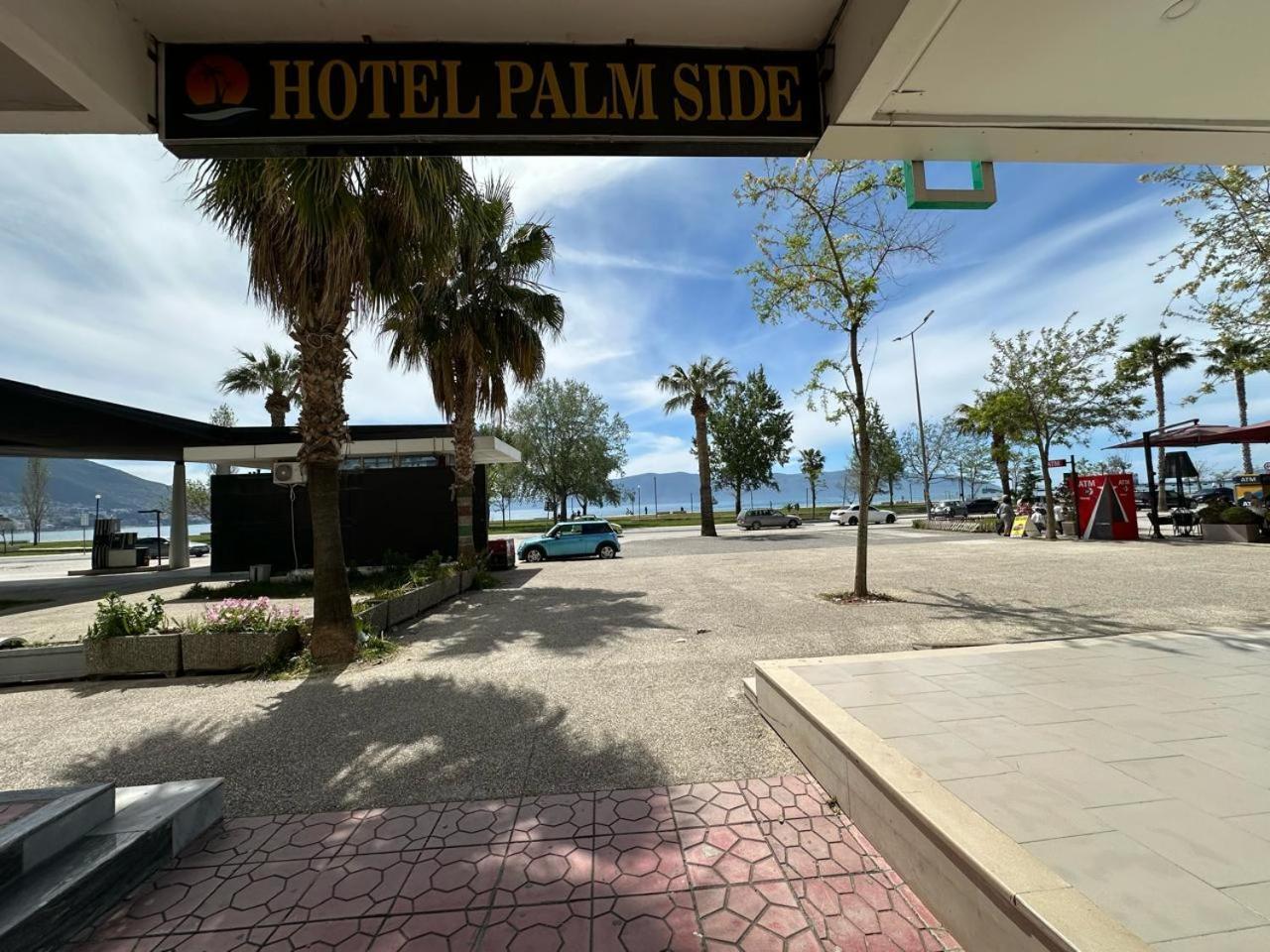 Palm Side Hotel Vlorë Esterno foto